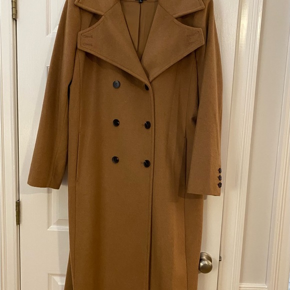 Alex Marie Camel Wool Coat - Picture 13 of 13